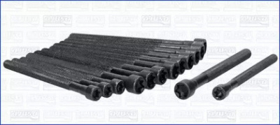 WILMINK GROUP wg1455911 -  Комплект болтов головки цилидра